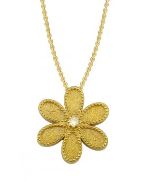 Classical flower pendant women's jewellery