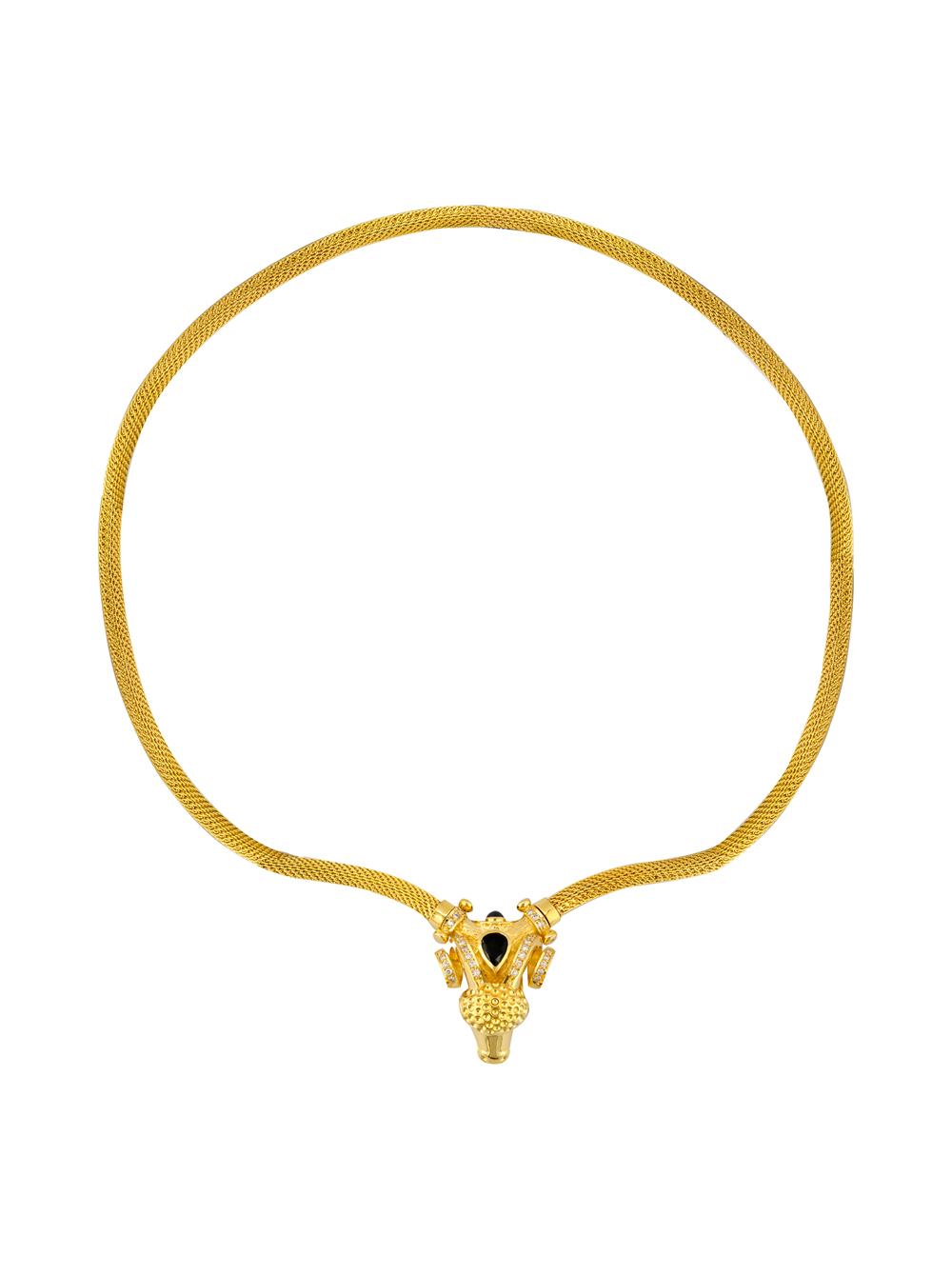 18k elegant jewellery gold jewelry precious stones animal κοσμήματα κοσμηματα κόσμημα κοσμημα χρυσα πολίτιμοι πολιτιμοι λιθοι λίθοι animal necklace κολιέ κολιε ram κρυάρι