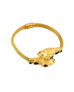 18k elegant jewellery gold jewelry precious stones animal κοσμήματα κοσμηματα κόσμημα κοσμημα χρυσα πολίτιμοι πολιτιμοι λιθοι λίθοι bracelet βραχιόλι βραχιολι animal lion