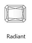 radiant stone cut